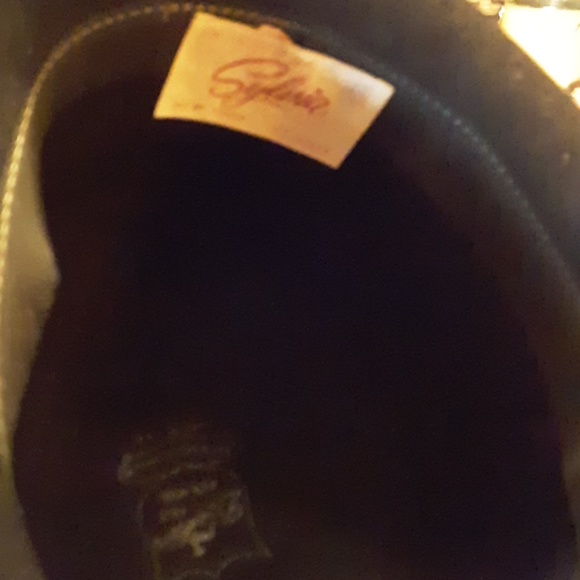 Black Wool feather Woman Dress Hat - Picture 2 of 7